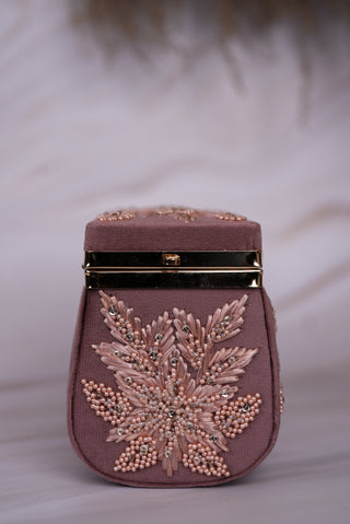 Zari Pastel Purple Clutch