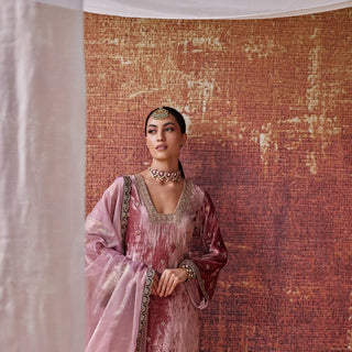 Designer Party Wear Top, Lehenga Palazzo, and Dupatta Set