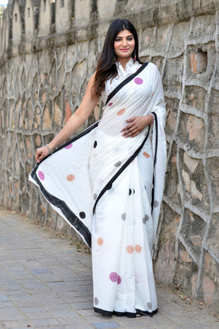 Hastkala Printed Cotton Saree