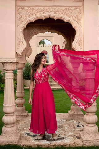 SANDHYA PINK SUIT