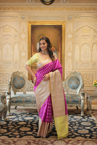 Sunshine Bloom Saree