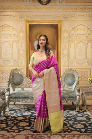 Sunshine Bloom Saree