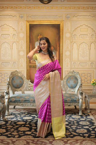 Sunshine Bloom Saree