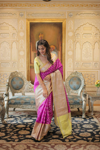 Sunshine Bloom Saree