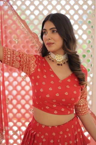 Sunbrust Splendor Lehenga