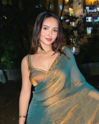 Prism Weave Saree