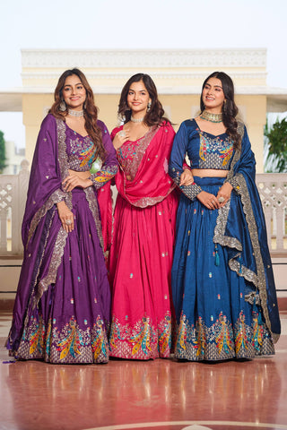 Peacock Lehengas