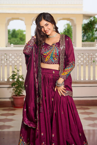 Peacock Lehengas