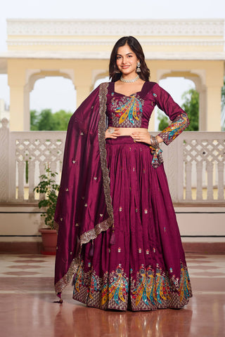 Peacock Lehengas