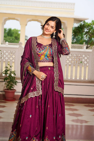 Peacock Lehengas