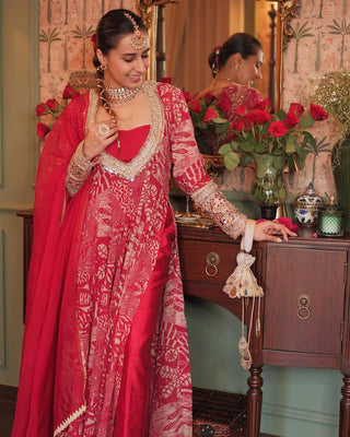 NEW TRENDY FOUR-PIECE INDO-WESTERN SET