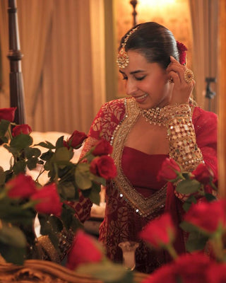 NEW TRENDY FOUR-PIECE INDO-WESTERN SET