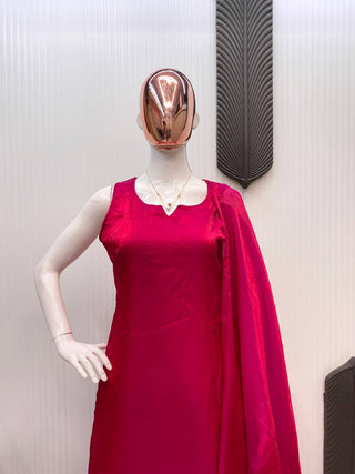 Gulabi Kurta Set