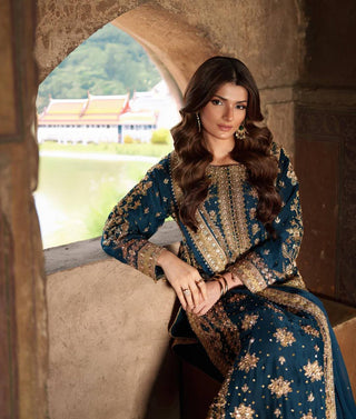 Aarohi Embroidered Suit Set