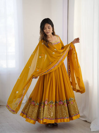 Mogra Embroidered Suit Set