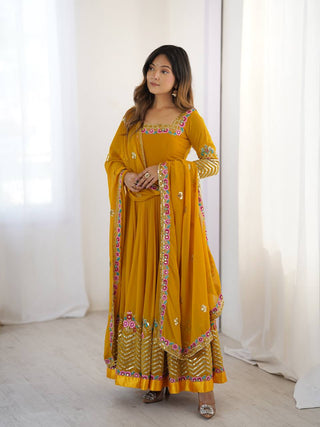 Mogra Embroidered Suit Set