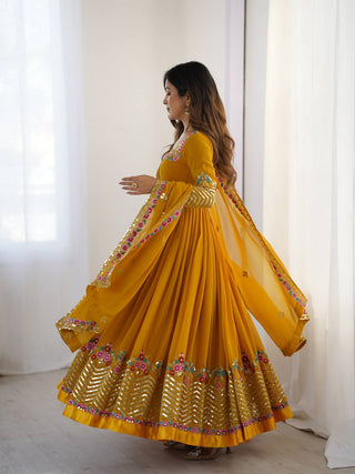 Mogra Embroidered Suit Set