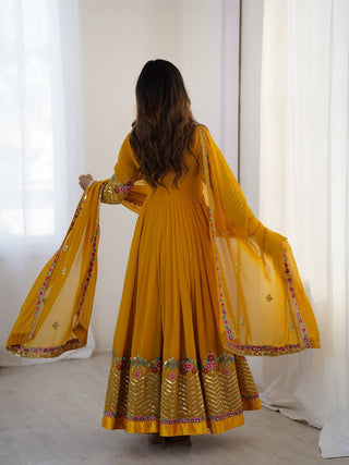 Mogra Embroidered Suit Set