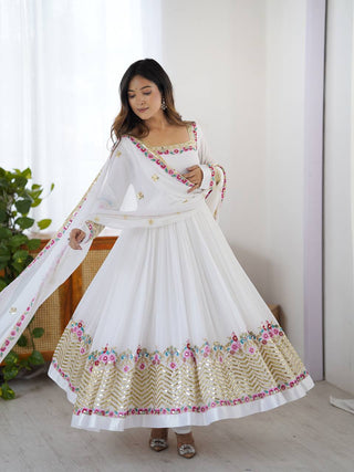 Mogra Embroidered Suit Set