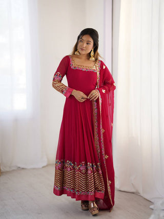 Mogra Embroidered Suit Set