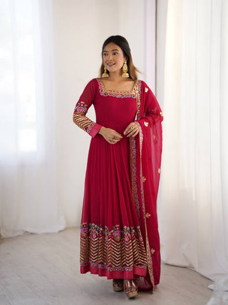 Mogra Embroidered Suit Set
