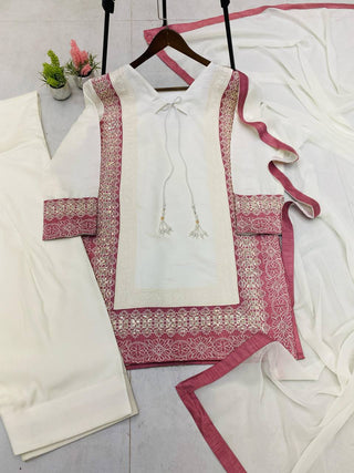 Leher Suit Set