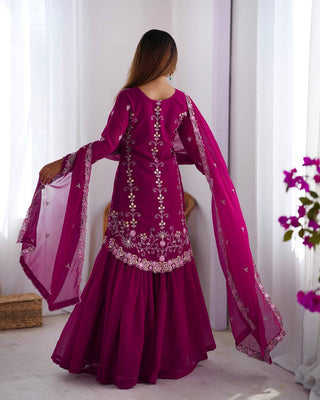 Tara Embroidered Suit Set