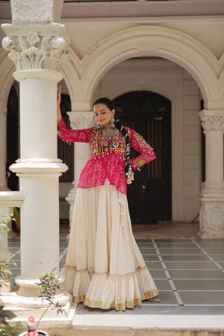 Kora Cotton with Attractive Gota-Patti Lace