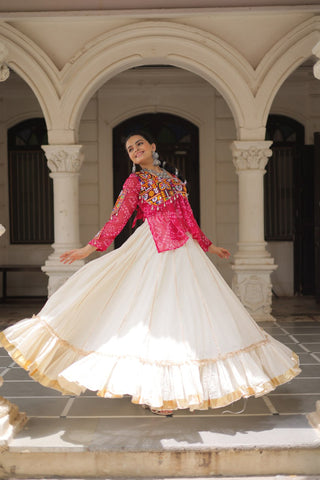 Kora Cotton with Attractive Gota-Patti Lace
