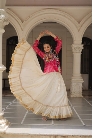 Kora Cotton with Attractive Gota-Patti Lace
