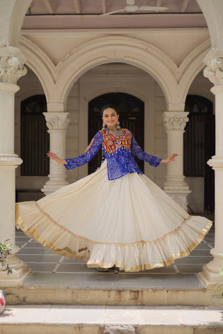 Kora Cotton with Attractive Gota-Patti Lace
