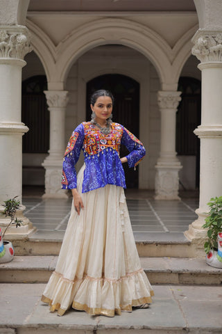 Kora Cotton with Attractive Gota-Patti Lace