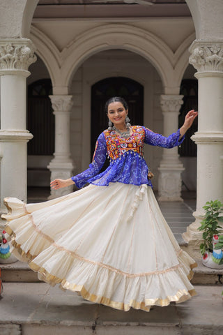 Kora Cotton with Attractive Gota-Patti Lace