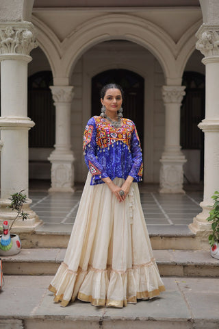 Kora Cotton with Attractive Gota-Patti Lace