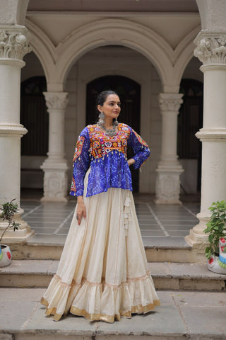 Kora Cotton with Attractive Gota-Patti Lace