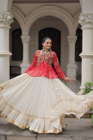 Kora Cotton with Attractive Gota-Patti Lace