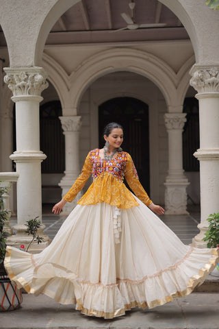 Kora Cotton with Attractive Gota-Patti Lace