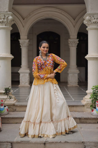 Kora Cotton with Attractive Gota-Patti Lace