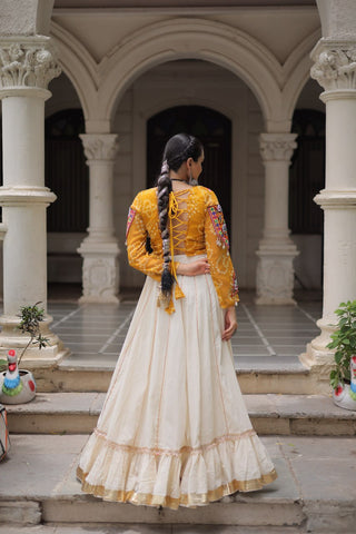 Kora Cotton with Attractive Gota-Patti Lace