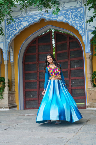 Ocean Aura Mirror Dress