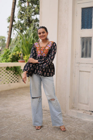 Garba Glam Top