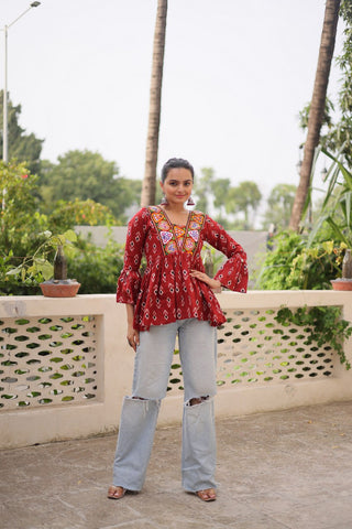Garba Glam Top