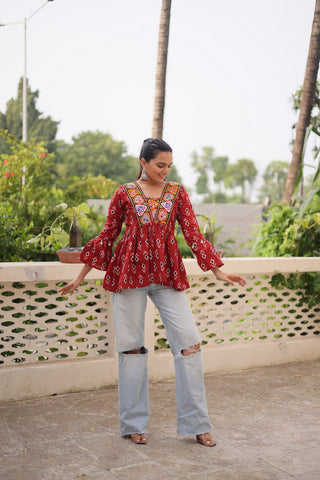 Garba Glam Top