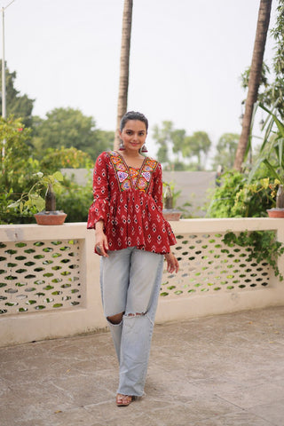 Garba Glam Top