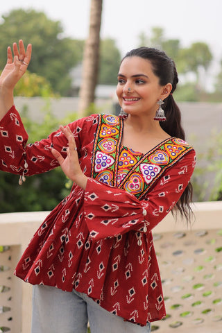 Garba Glam Top