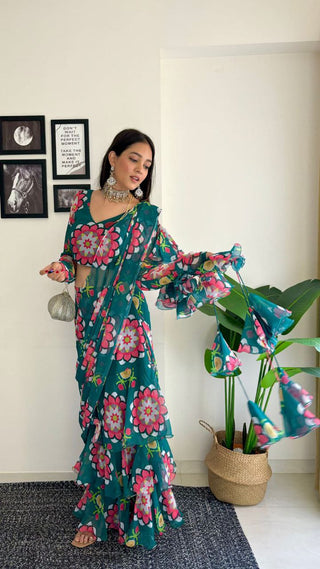 Blooming Breeze Saree