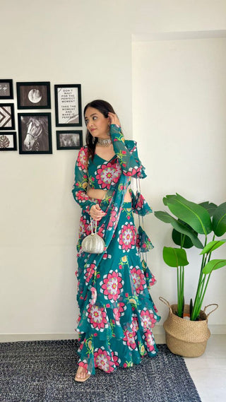 Blooming Breeze Saree