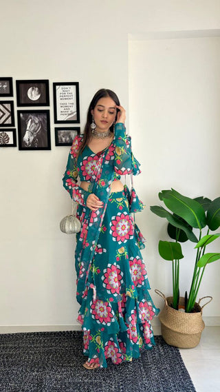 Blooming Breeze Saree