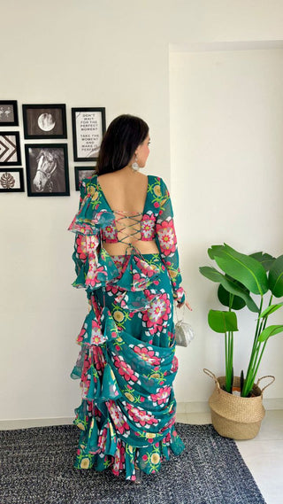 Blooming Breeze Saree