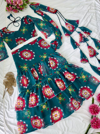 Blooming Breeze Saree